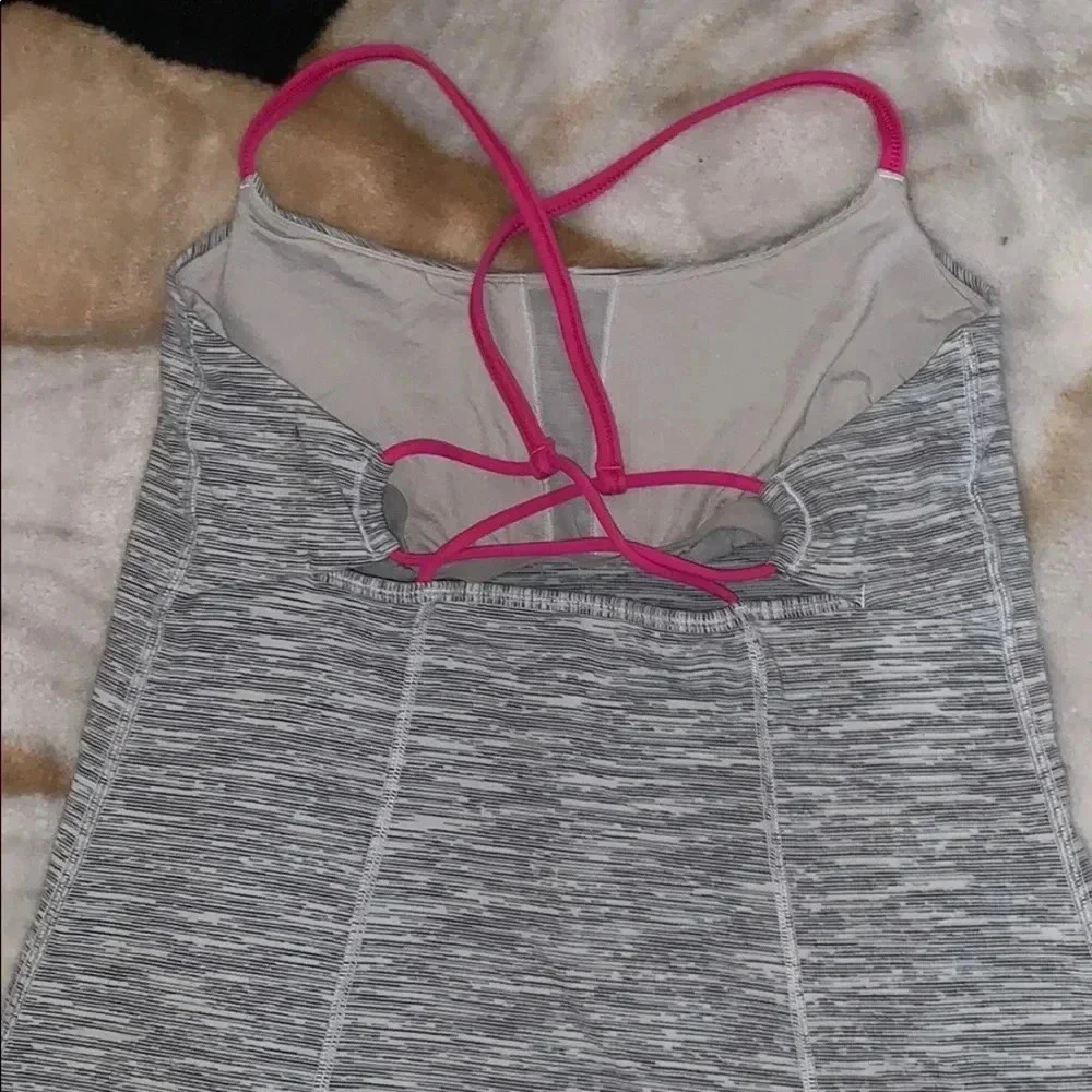 Lululemon dancing warrior strappy tank top